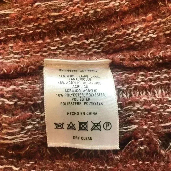 Anthropologie | Rosie Neira Longer Open Weave Sweater Cardigan, Rust Color - Picture 6 of 7